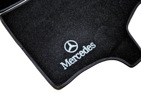Ворсові килимки Mercedes Vito W638 (1996-2003) /Чорні BLCCR1376 AVTM