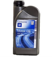 Моторна олива General Motors Motor Oil 10W-40 1л General Motors 93165213
