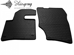 Резиновые коврики Audi Q7 05-15 (2 шт) 1030012 Stingray