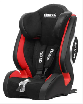 Дитяче автомобільне крісло (бустер) Sparco 9-36 кг з системою ISOFIX, чорно-червоне Sparco SPCF1000KI-RD