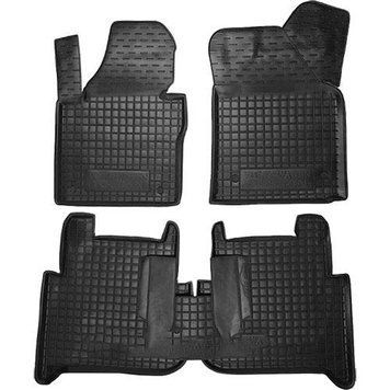 Коврики в салон Volkswagen Touran 2003-/2010-, черные, 4шт, Avto-Gumm, 11338 Avto-Gumm