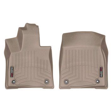 Коврики в салон Lexus RX 2016-, с бортом, передние, бежевые, Weathertech 458861