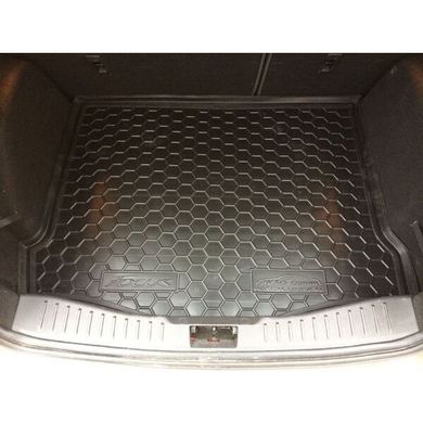 Килимок в багажник Ford Focus (2011-) /хэтчбек, с докаткой/ 111217 Avto-Gumm