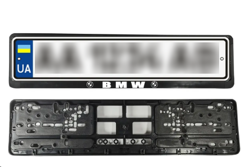 Рамка номерного знака BMW (объемные буквы) RNBW256 AVTM