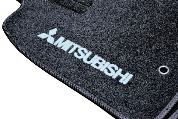 Ворсові килимки Mitsubishi Lancer (2003-2007) / сірі 5шт GRCR1392 AVTM