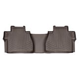 Килимки у салон Toyota Tundra 2013-, Double Cab, A2, з бортом, задні, какао, Weathertech, 477862