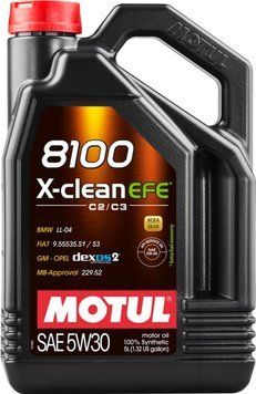 Моторна олива Motul 8100 X-CLEAN EFE 5W-30 5л Motul 814051