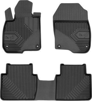 Коврики в салон Honda CR-V 2016-, с бортом, Frogum, FG 77425897