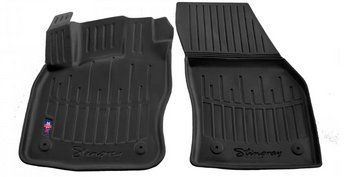Килимки у салон Volkswagen Tiguan 2015-/Audi Q2 2016-/Skoda Kodiaq 2016-/Seat Ateca 2016-, з бортом, поліуретан, 2шт, Stingray, 5024112