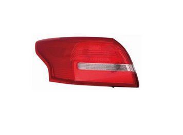 Фонарь задний Ford Focus 2015-2018 SD, левый, без ламп (P21/5W/PY21W), внешний, Depo, 431-19ABL-UE