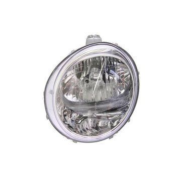 Фара передня Daewoo Matiz 2001-, ліва H4, механічне регулювання, Depo, 222-1120L-LD-E