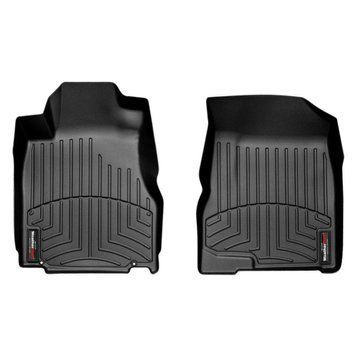 Килимки у салон Honda CR-V 2007-, з бортом, роздільний, передні, чорні, Weathertech 443161