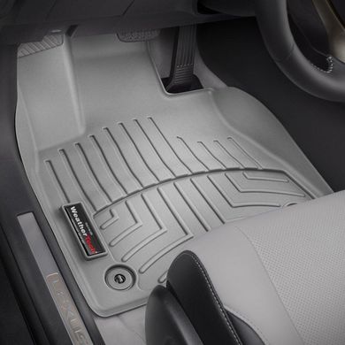 Килимки в салон Lexus RX 2016- з бортиком, передні, сірі 468861 Weathertech