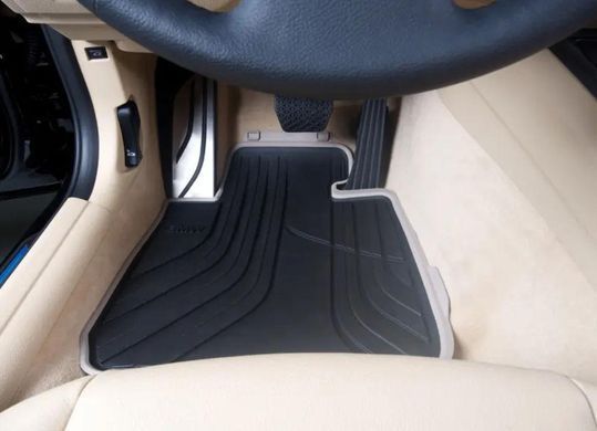 Оригинальные коврики в салон BMW 3-Series F30 2012-, Modern Line, передние, 2шт, 51472220140