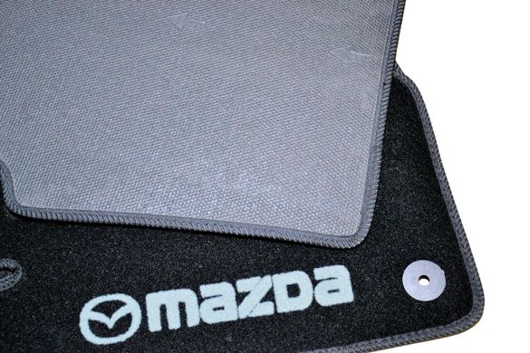 Ворсовые коврики Mazda 6 (2012-)/черные, кт. 5шт BLCCR1316 AVTM