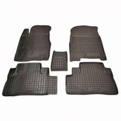 Поліуретанові килимки Honda CR-V 2007 - 2012 чорний, кт - 4шт 11150 Avto-Gumm