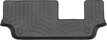 Килимки у салон Mercedes-Benz GLE-Class V167 2019-, 3 ряд, з бортом, задні, чорні, Weathertech 4415333