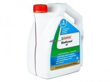 Антифриз-концентрат CASTROL RADICOOL SF, G12+, красный, 3л Castrol 15A3F5