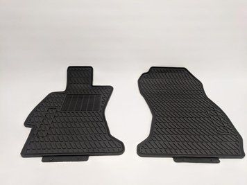 Коврики в салон Subaru Forester 2013-2018, with clips, черные, 5шт, AVTM 246AV7680023