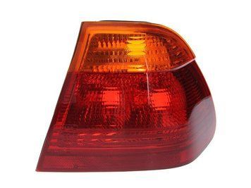 Ліхтар задній BMW 3-Series E46 1998-2001, правий, зовнішній, жовто-червоний, Depo, 444-1906R-UQ