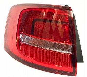 Ліхтар задній Volkswagen Jetta 6 2014-2018, лівий, без ламп (P21/5W/P21W), зовнішній, Depo, 441-19G2L-UE