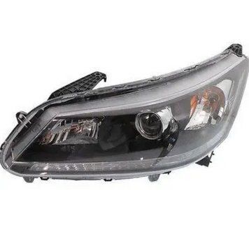 Фара передняя Honda Accord 9 2013-2015 SD EUR/USA, левая, электрическая регулировка, (LED), белая вставка, Depo, 1171115LLDMN2