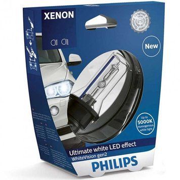 Автолампа D3S WhiteVision gen2 42V 35W PK32d-5 (1шт)