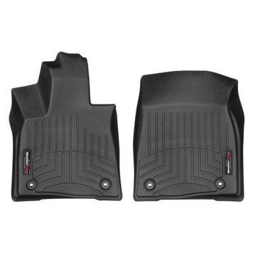 Коврики в салон Lexus RX 2016-, с бортом, передние, черные, Weathertech 448861