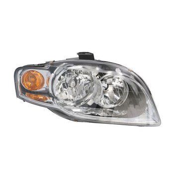 Фара передняя Audi A4 2004-2006, правая, электрическая регулировка, Depo, 446-1109R-LD-EM