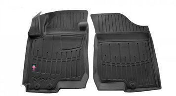 Килимки у салон Hyundai i30 FD 2007-2012/i30 CW 2007-2012, з бортом, поліуретан, 2шт, Stingray, 5009192