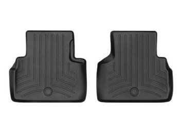 Коврики в салон Infiniti Q50 2018-, раздельные, задние, черные, Weathertech 4412582