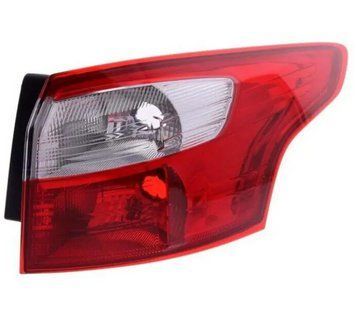 Фонарь задний Ford Focus 2015-2018 SD, правый, без ламп (P21/5W/PY21W), внешний, Depo, 431-19ABR-UE