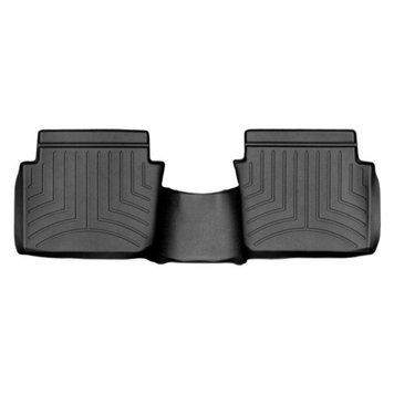 Коврики в салон Mazda 3 2013-, с бортом, задние, черные, Weathertech 444863