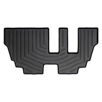 Килимки у салон BMW X5 2007-2013, 3 ряд, з бортом, задні, чорні, Weathertech 440953