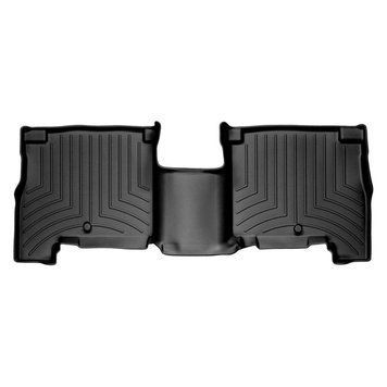 Коврики в салон Hyundai Santa Fe 2006-2012, с бортом, задние, черные, Weathertech 440962