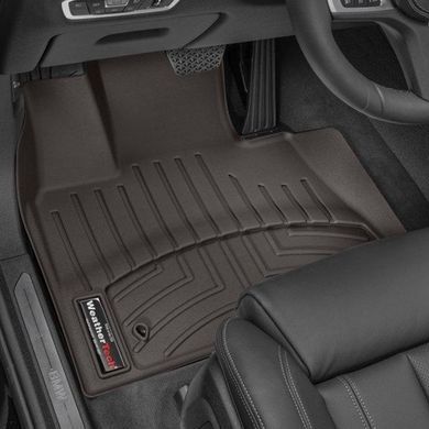 Коврики в салон BMW X5/X7 2019-, с бортом, передние, какао, Weathertech 4715071