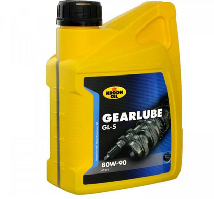 Трансмісійна олива KROON OIL Gearlube GL-5 80W-90, 1 л Kroon Oil 01206