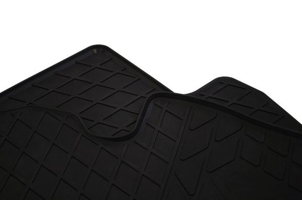 Гумові килимки Nissan Patrol (Y61) 97- (design 2016) (2 шт) 1014182F Stingray