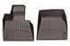 Килимки у салон BMW X5/X7 2019-, з бортом, передні, какао, Weathertech 4715071 1