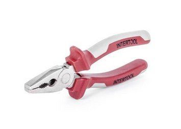 Плоскогубцы 160мм С55. INTERTOOL HT-0104