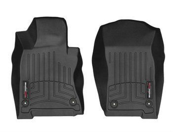 Коврики в салон Infiniti Q50 2018-, передние, черные, Weathertech 4412581