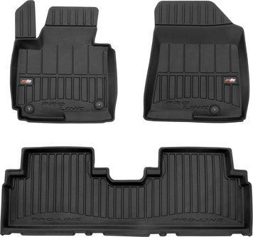 Коврики в салон Kia Carens 2013-2019, 1-2 ряд, Proline 3D, Frogum, FG 3D426399