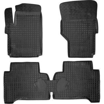Коврики в салон Volkswagen Amarok 2010-, черные, 4шт, Avto-Gumm, 11344 Avto-Gumm