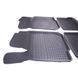 Коврики в салон Skoda Octavia Tour 1996-2004/Volkswagen Golf 4 1997-2003/Bora 1998-2005/Seat Toledo 1999-2004, с бортом, 4шт, Polytep, 43851 4