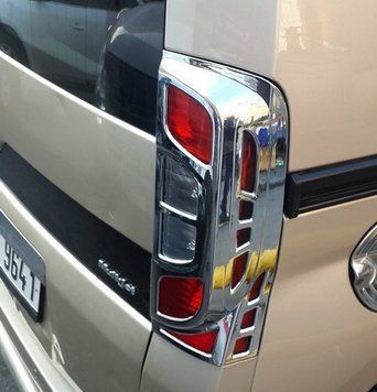 Накладки хромированные на стопы (2шт, пластик) Citroen Nemo/Fiat Fiorino/Peugeot Bipper 2008-, Carmos, 64545685