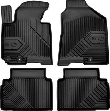 Килимки у салон Hyundai IX35 2009-2015, з бортом, Frogum, FG 77409156