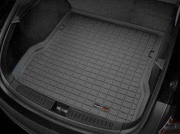 Коврик в багажник Skoda Kodiaq 2017- за вторым рядом, 5 мест, черный Weathertech 401129