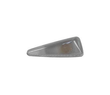 Указатель поворота Renault Sandero 2008-2013/Symbol 2 2008-2013, на крыле, левый, белый W5W - лампа, AVTM, 185618 KB1-P