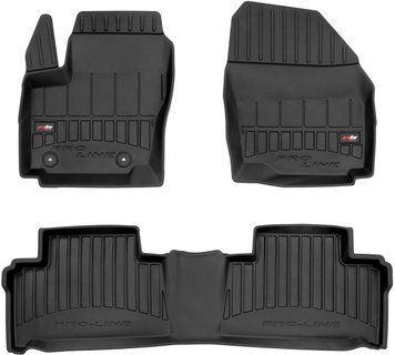 Килимки у салон Ford S-Max 2006-2014, 1-2 ряд, Proline 3D, Frogum, FG 3D425880
