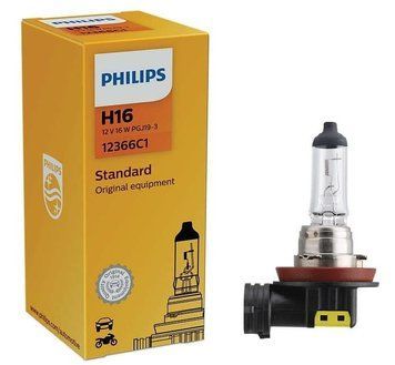 Автолампа H16 Standard 12V 19W PGJ19-3 (1шт)